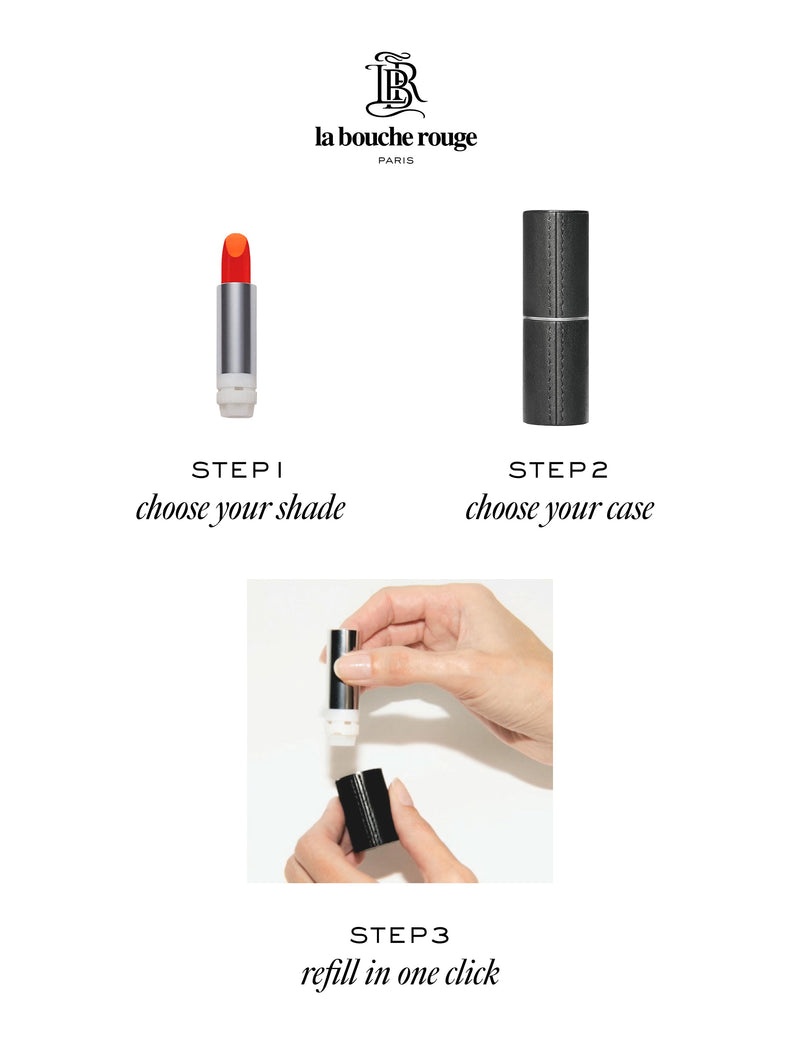 La Bouche Rouge Lip Refill Nude Brown/Satin