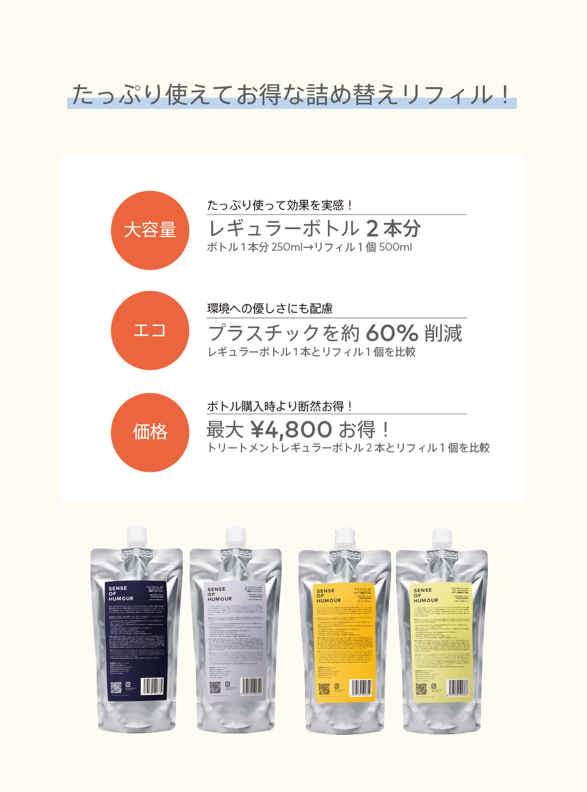 ザ リバイバルシャンプー詰替用 – eloge公式オンラインストア